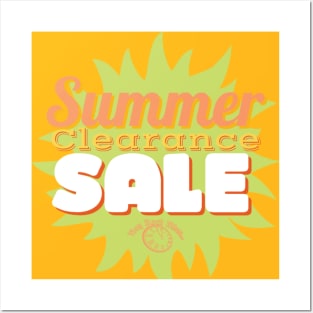 Summer Sale Tee Posters and Art